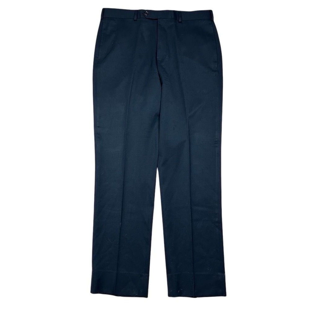 Brooks Brothers Men's Navy Blue Madison Wool Dress Pants 36x32 Formal